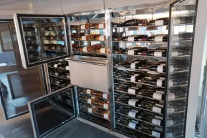 yacht cooler wine cabinet